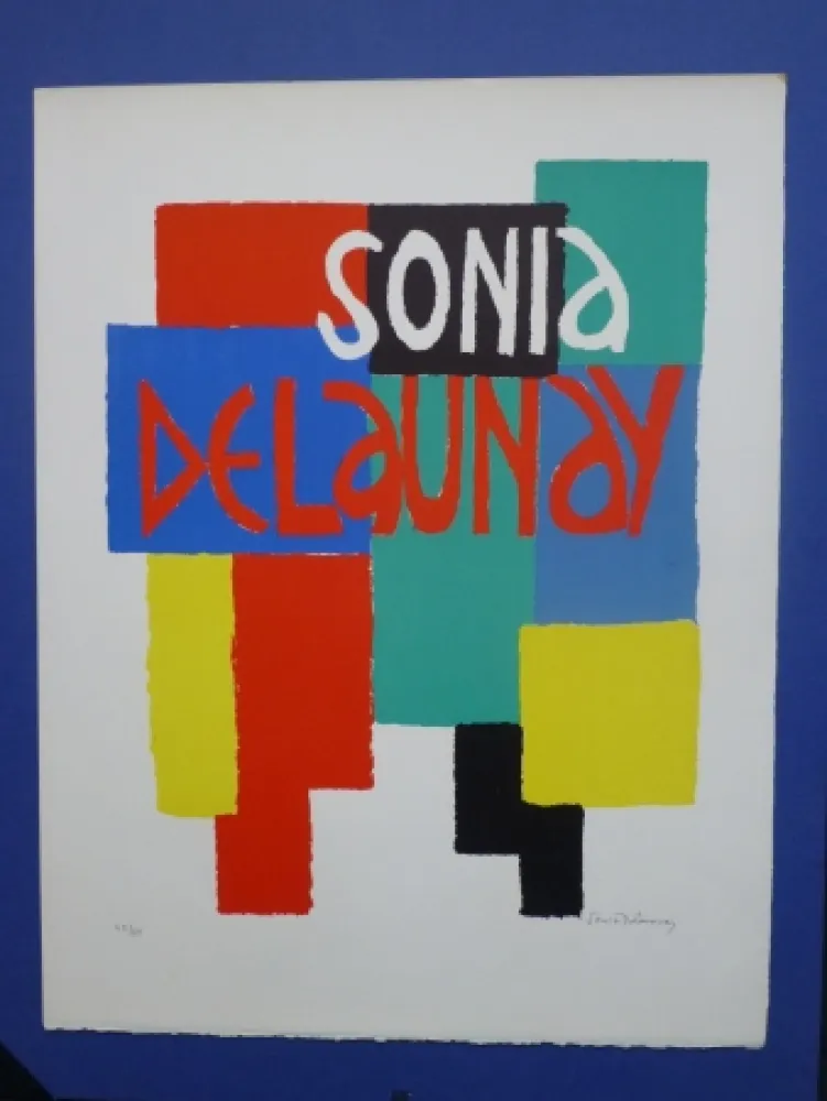 Lithografie Delaunay - Sonia Delaunay 