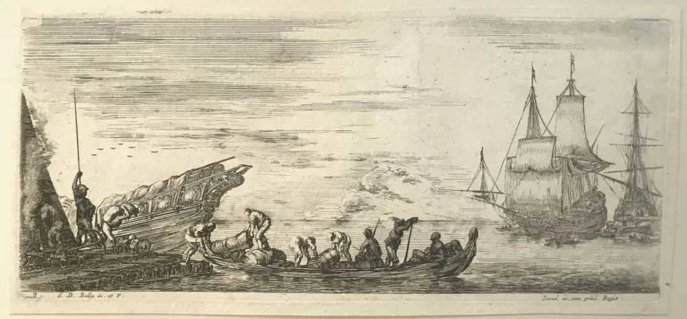 Droge Naald Della Bella - Sea landscape