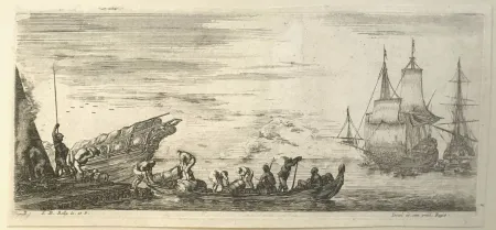 Droge Naald Della Bella - Sea landscape