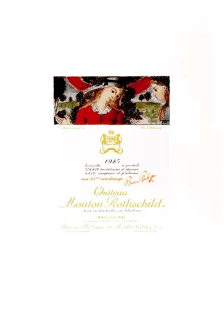 Lithografie Delvaux - Dessin inedite de Paul Delvaux 