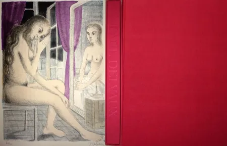 Geïllustreerd Boek Delvaux - Les Rideaux Mauves (Les Dessins de Paul Delvaux)