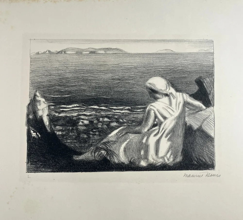 Lithografie Denis - Solitude. 1925.