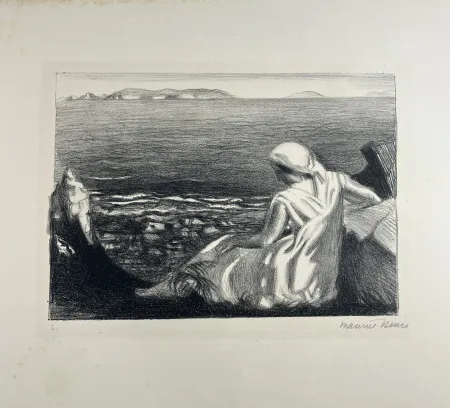 Lithografie Denis - Solitude. 1925.