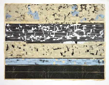 Lithografie Denning - Island I