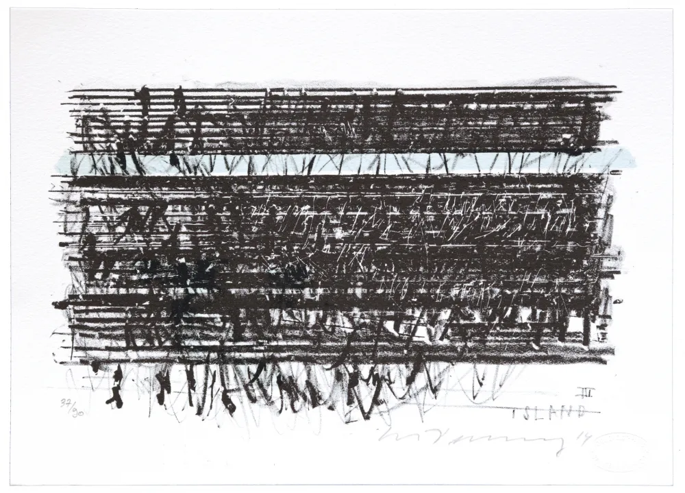 Lithografie Denning - Islande III