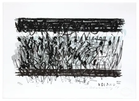 Lithografie Denning - Islande IV