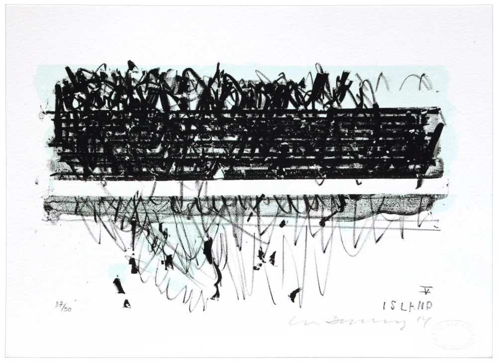 Lithografie Denning - Islande V