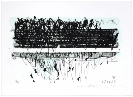 Lithografie Denning - Islande V