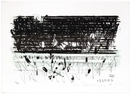 Lithografie Denning - Islande VIII