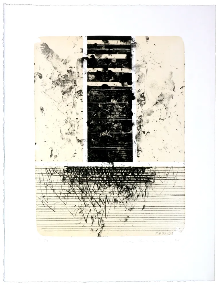 Lithografie Denning - Madrid I