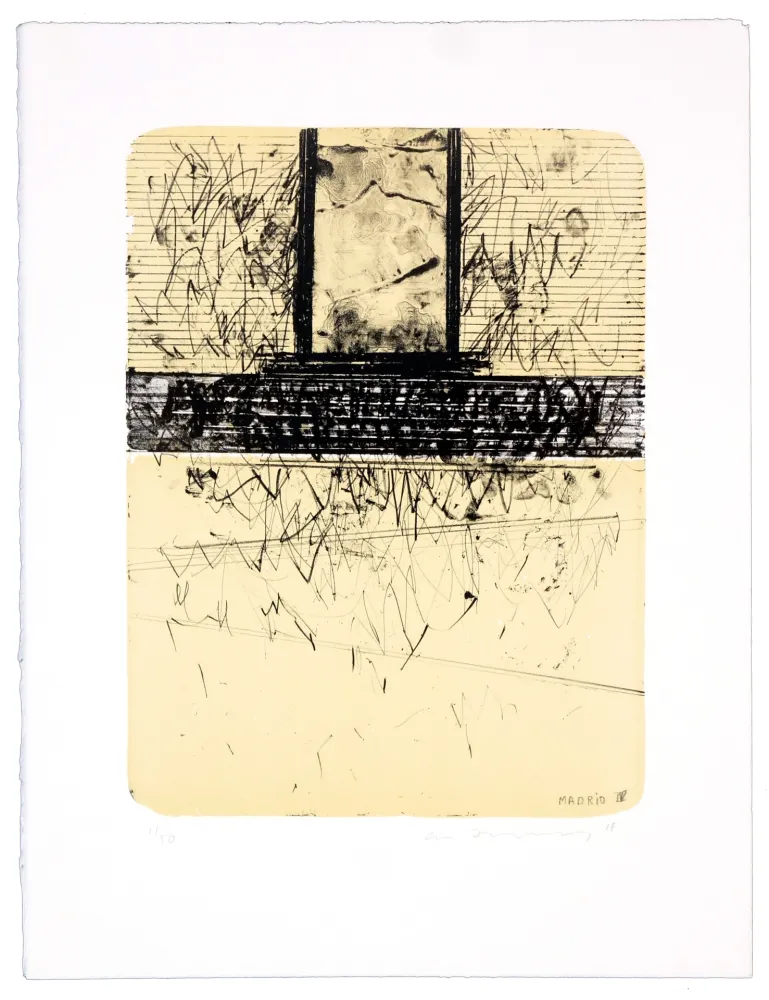 Lithografie Denning - Madrid IV