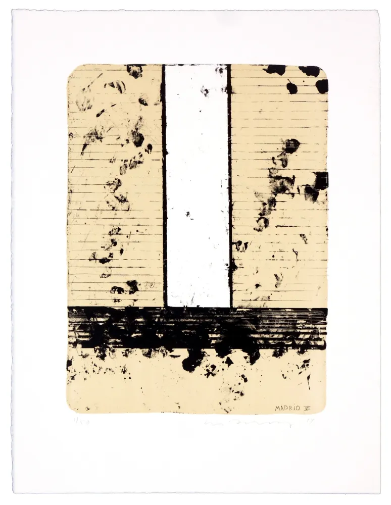 Lithografie Denning - Madrid VII