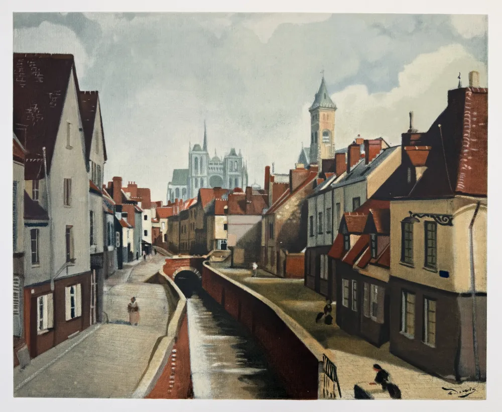 Lithografie Derain - Amiens