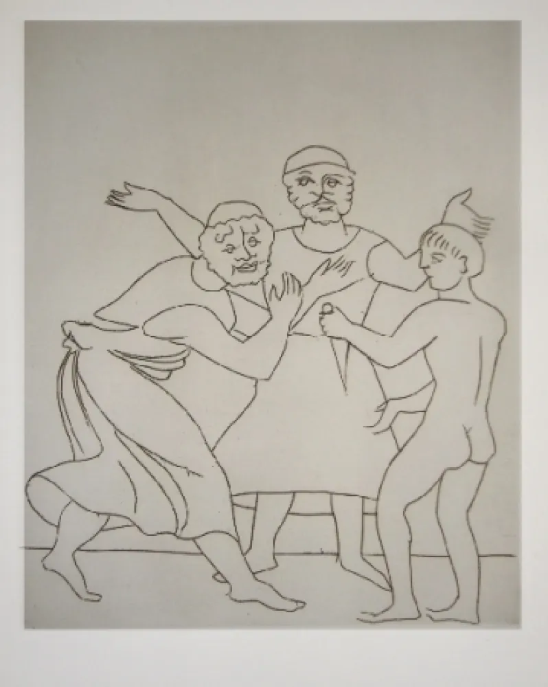 Geïllustreerd Boek Derain - Le satyricon