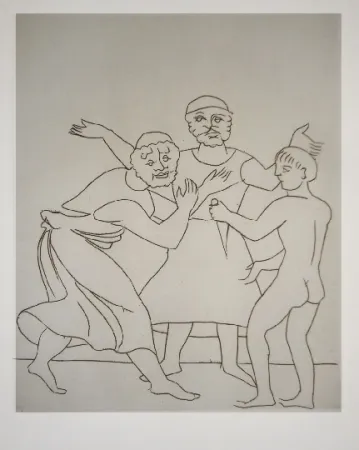 Geïllustreerd Boek Derain - Le satyricon