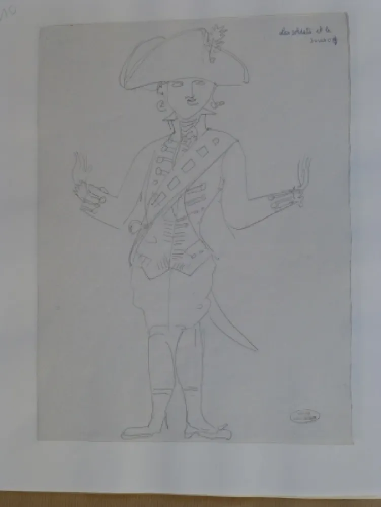 Geen Techniek Derain - Les soldats et le sous off 