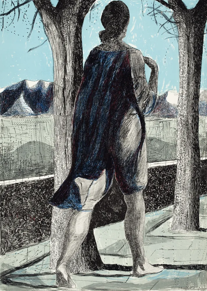 Lithografie Desgrandchamps - Latona 1