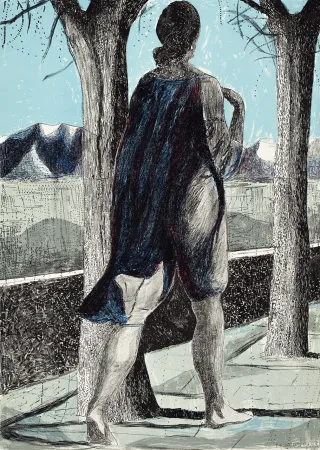 Lithografie Desgrandchamps - Latona 1