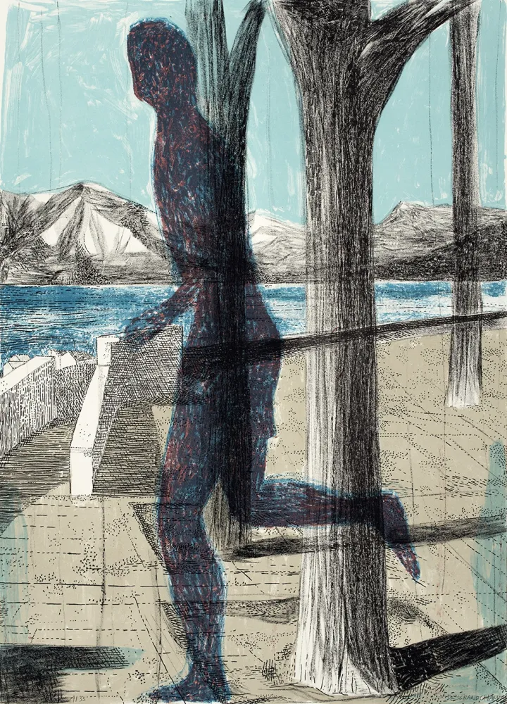 Lithografie Desgrandchamps - Latona 3