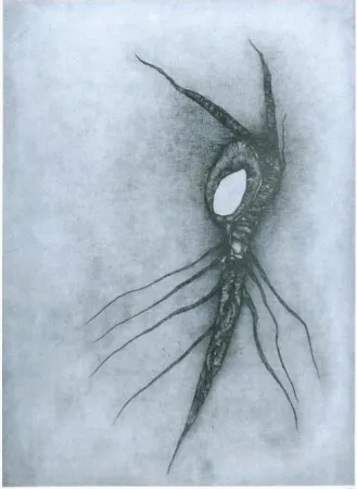 Lithografie Deux - La vingtième racine cosmique