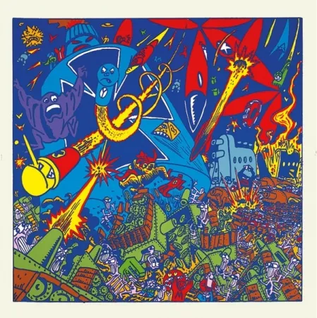 Zeefdruk Di Rosa - Bataille