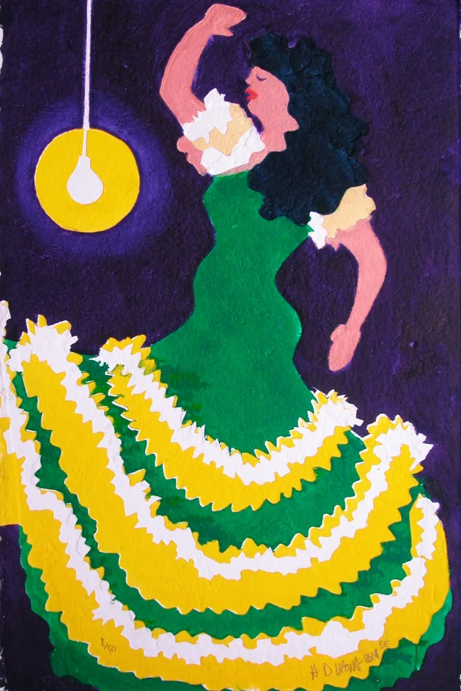 Geen Techniek Di Rosa - LA  DANSEUSE ESPAGNOLE 2