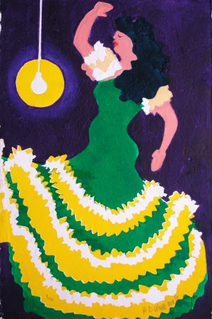 Geen Techniek Di Rosa - LA  DANSEUSE ESPAGNOLE 2