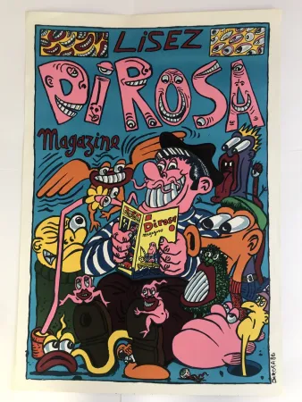 Poster Di Rosa - Lisez Di Rosa Magazine