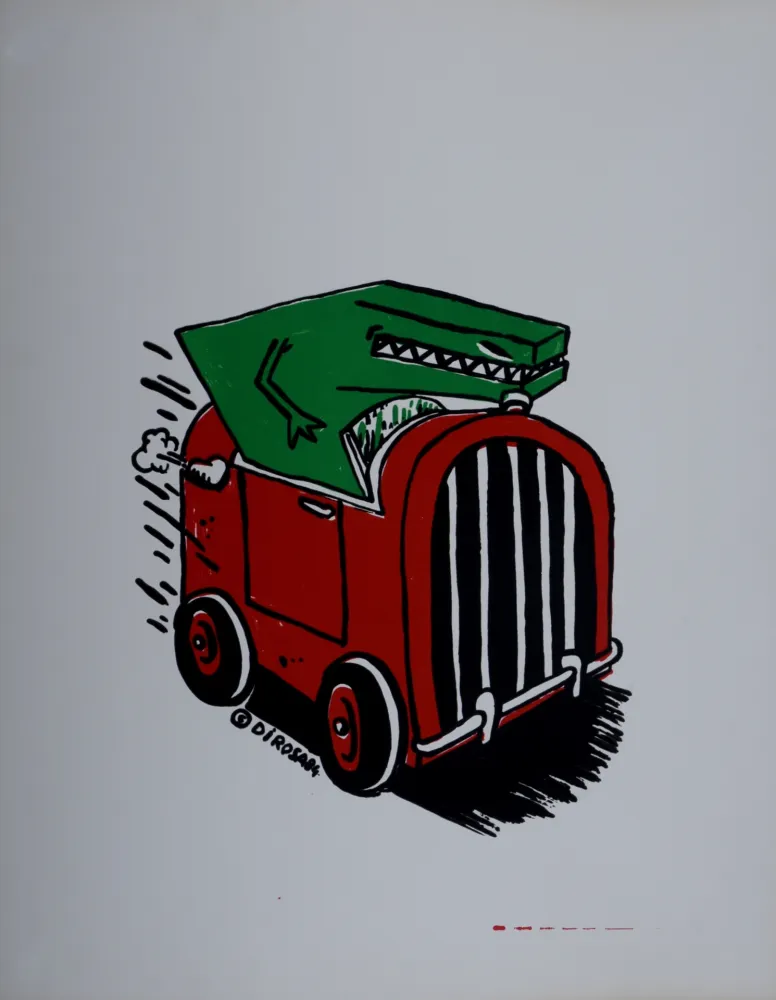 Lithografie Di Rosa - Raphaël, 1985