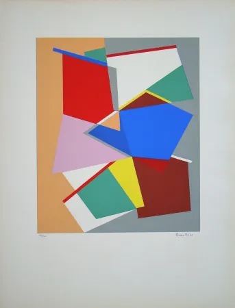 Zeefdruk Dias - Sans titre