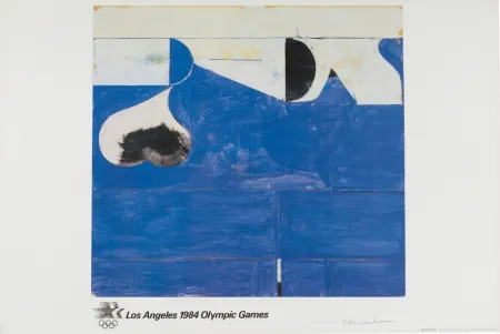 Lithografie Diebenkorn - Los Angeles Olympic Games, 1984 - Hand-signed