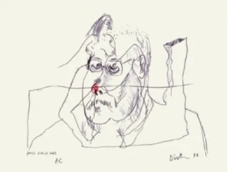 Zeefdruk Dietman - Poils sur le nez