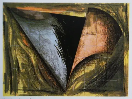 Lithografie Dill - Aerial Landscape 2