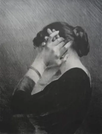 Lithografie Dillon - Ventôse / Windy