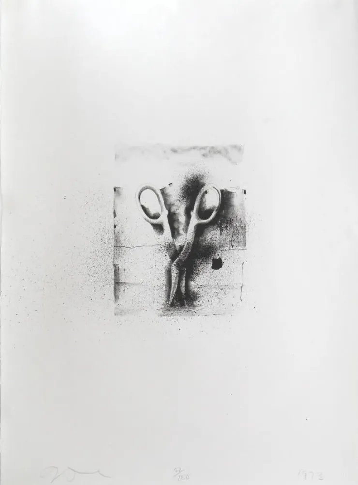 Lithografie Dine - Aus