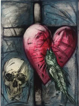 Ets En Aquatint Dine - Garrity's Necklace