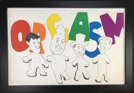 Lithografie Dine - Orgasm