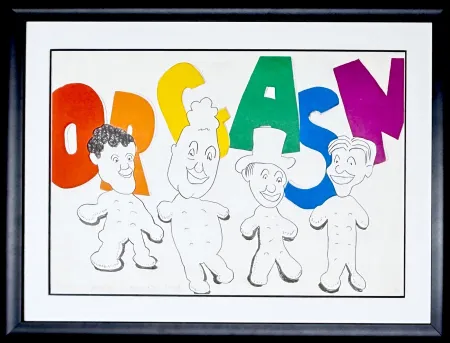 Lithografie Dine - Orgasm