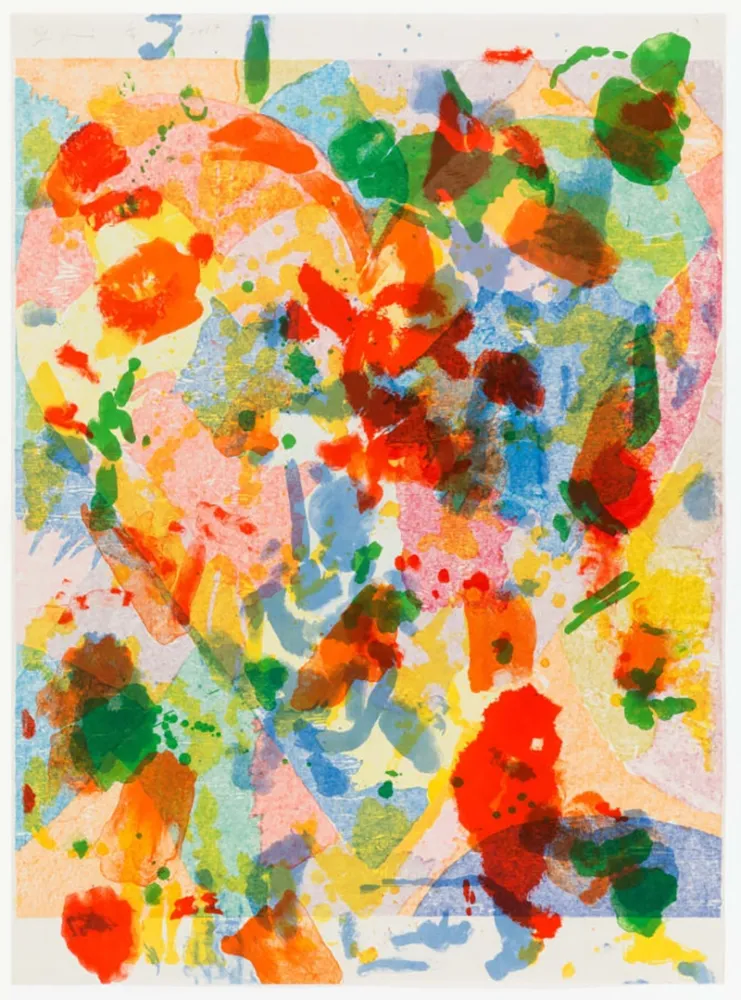 Lithografie Dine - Poem on Main Street