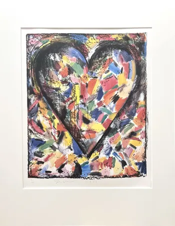 Lithografie Dine - The Confetti Heart