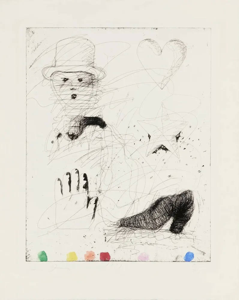 Gravure Dine - The Realistic Poet Assassinated