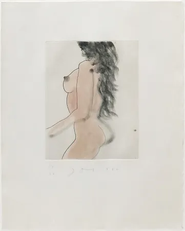 Ets En Aquatint Dine - UNTITLED (FROM EIGHT LITTLE NUDES)