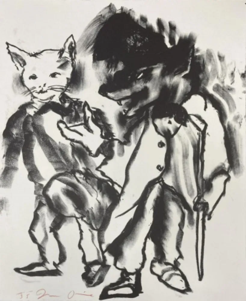 Lithografie Dine - Untitled from Pinocchio Suite