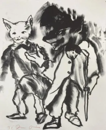 Lithografie Dine - Untitled from Pinocchio Suite