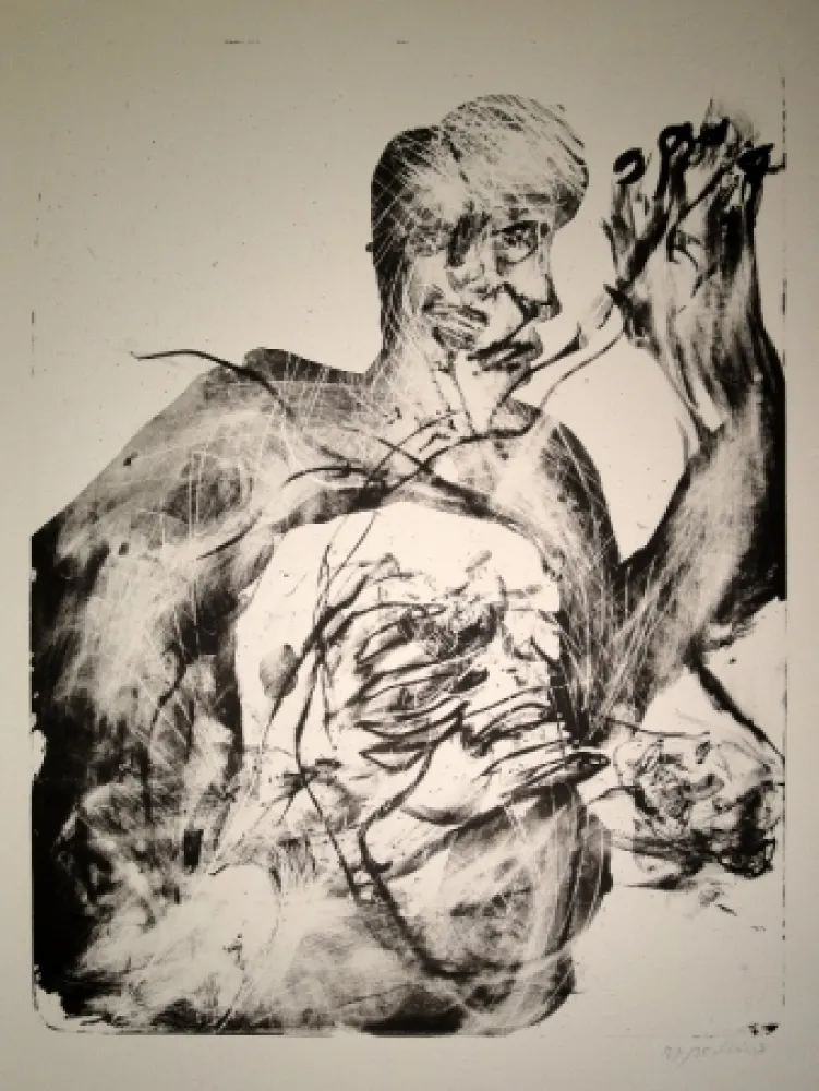 Lithografie Disler - Untitled
