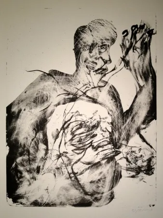 Lithografie Disler - Untitled