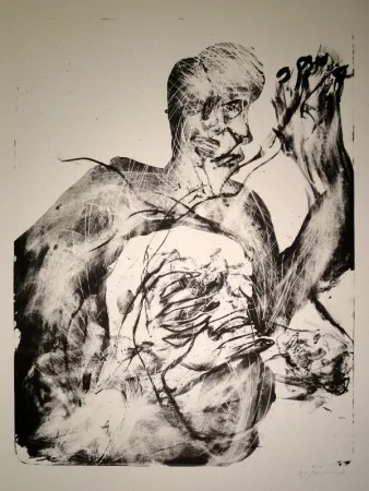 Lithografie Disler - Untitled