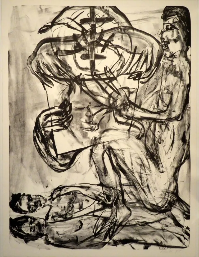 Lithografie Disler - Untitled