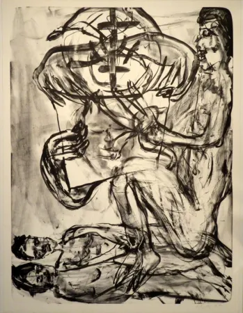 Lithografie Disler - Untitled