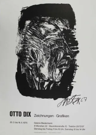 Lithografie Dix - Otto Dix Zeichnungen - Grafiken